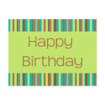 Happy Birthday Postcards