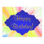 Happy Birthday Postcard