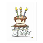 Happy birthday postcard
