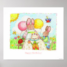 Happy Birthday poster/print