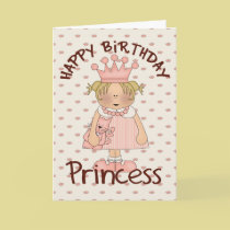Happy Birthday Princess cards
