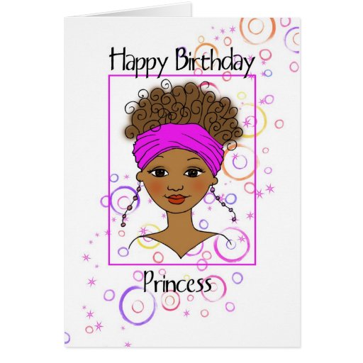 Happy Birthday Princess Card