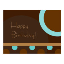 Happy Birthday! Retro 103 Postcard