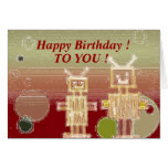 Happy Birthday RoBoT Card