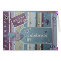 Happy Birthday - Scrapbook Card