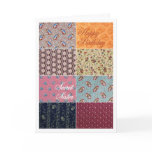 Happy Birthday Secret Sister Crazy Quilt Card
