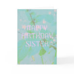 HAPPY BIRTHDAY SISTER