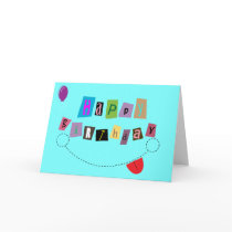 Happy Birthday Smile Greeting Cards