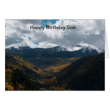 Happy Birthday son Greeting Cards
