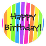 Happy Birthday stickers