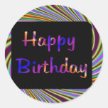 Happy Birthday Sticker