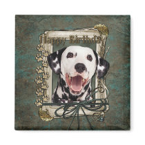 Happy Birthday - Stone Paws - Dalmatian