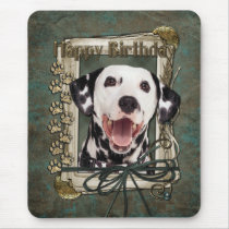 Happy Birthday - Stone Paws - Dalmatian