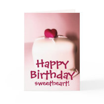 Happy Birthday Sweetheart Card