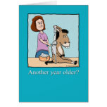 Happy Birthday - That frosts your ass Greeting Cards