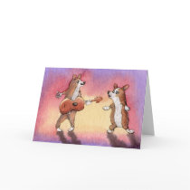 Happy Birthday, The Sweet Dogs Sang CARD