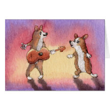 Happy Birthday, The Sweet Dogs Sang CARD