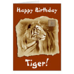 Happy Birthday Tiger!-Chinese Astrology Greeting Cards