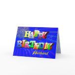 Happy Birthday to husband Cards