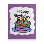 Happy birthday to me (art) postcards
