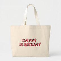 HAPPY BIRTHDAY TOTE BAGS