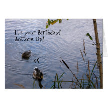 Happy Birthday Wood Ducks Greeting Cards