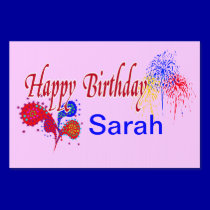 Happy Birthday Yard Sign yard signs