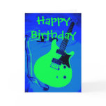 Happy Birthday You Rock Greeting Card