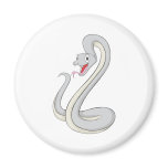 Happy Black Mamba Snake magnets