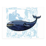 Happy Blue Whale Postcards