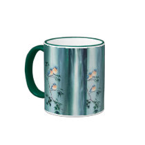 HAPPY BLUEBIRDS by SHARON SHARPE Coffee Mug