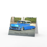 Happy Boss's Day Classic blue car greeting card