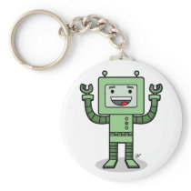 Happy Bot - Keychain