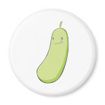Happy Bottle Gourd Vegetable magnets