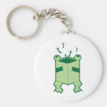 Happy box frog key chain