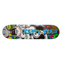 Happy Brain #7 Skateboard