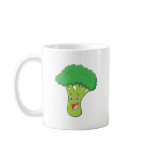 Happy Broccoli Vegetable Smiling Coffee Mug
