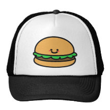 Happy Burger Mesh Hats