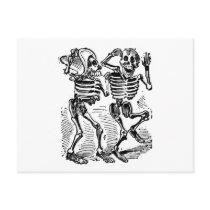 "Happy Calaveras" Mexico's Day of the Dead Postcards