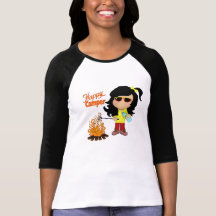 Happy Camper Diva Tees