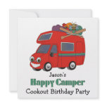Happy Camper....! Custom Announcements