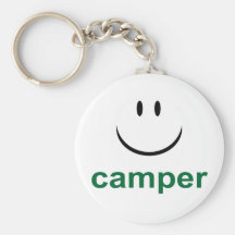 Happy Camper Key Chain
