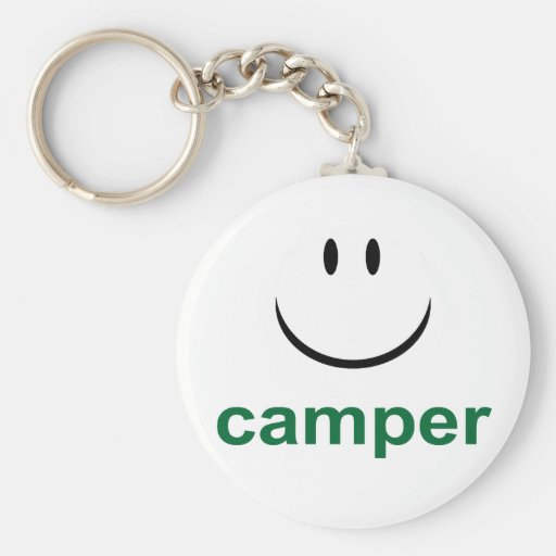 Happy Camper Key Chain