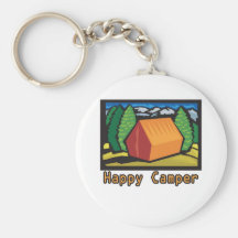 Happy Camper Keychains