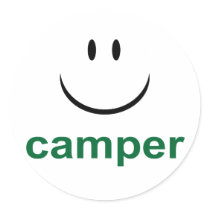 Happy Camper stickers