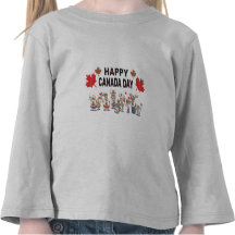 Happy Canada Day Toddler T-Shirt