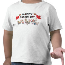 Happy Canada Day Toddler T-Shirt