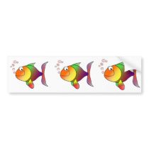 Happy Cartoon Fish