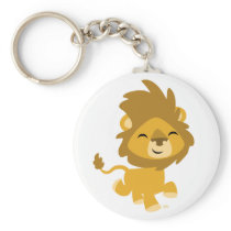Happy Cartoon Lion keychain
