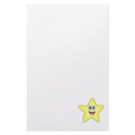 Happy Cartoon Star Personalized Stationery